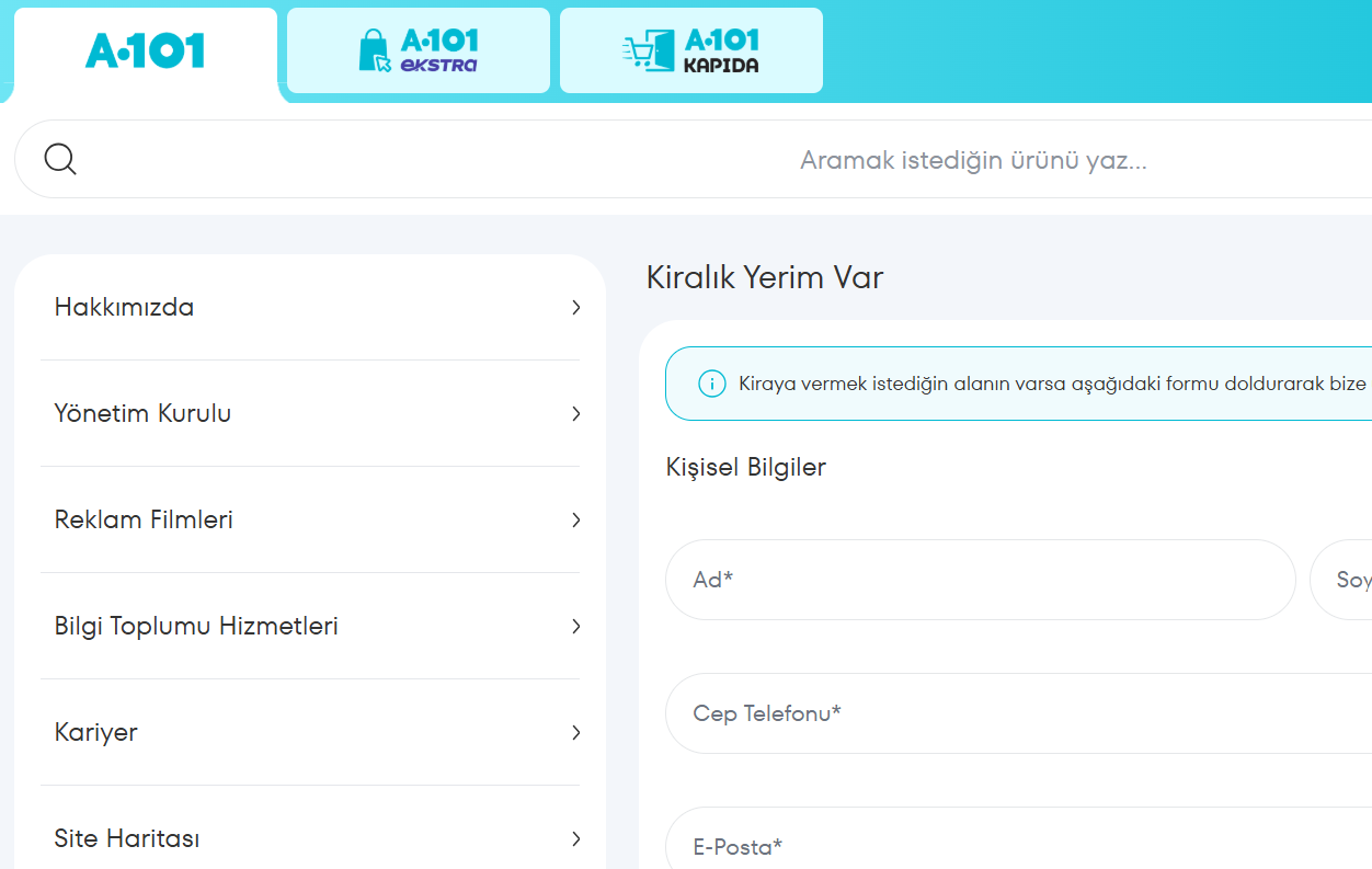 a101 bayilik